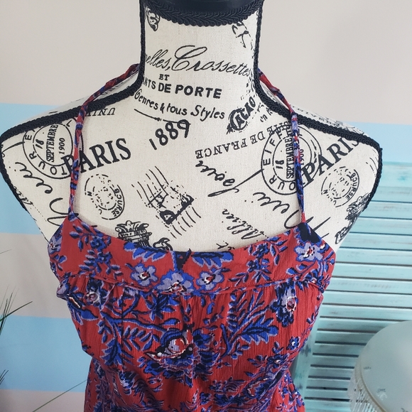 LOFT Boho Spaghetti Strap Tank Top - Picture 2 of 6